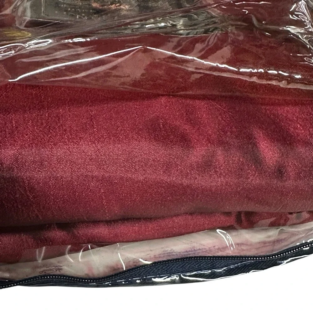 NEW‎ American Living Rod Pocket Panel Burgundy Estate Taffeta Interlined 54